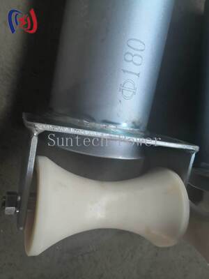 D Series Cable Protection Roller với đường kính ống 80-200mm để chống ăn mòn và kéo cáp ma sát thấp