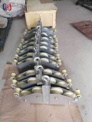 Heavy Duty Four Sheave Combined Block with 10KN Rated Load, R570 Bend Radius, and 23.5KG Weight for High Mechanical Advantage Lifting