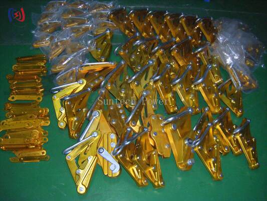 Máy cầm dây dẫn hợp kim nhôm với tải trọng định số 7-80KN, mở tối đa 14-48mm và nắm không gây hại để xử lý an toàn