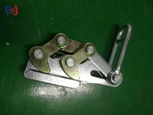 Chuyên nghiệp Dual Cam Earth Wire Gripper với 10-30KN Đánh giá tải cho 11-15mm dây và chống ăn mòn Come Along Clamp