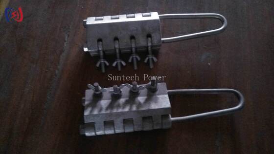 Bolt Type Anti Twist Steel Rope Gripper với tải trọng định số 20-100KN và đường kính áp dụng 7-24mm để nâng an toàn