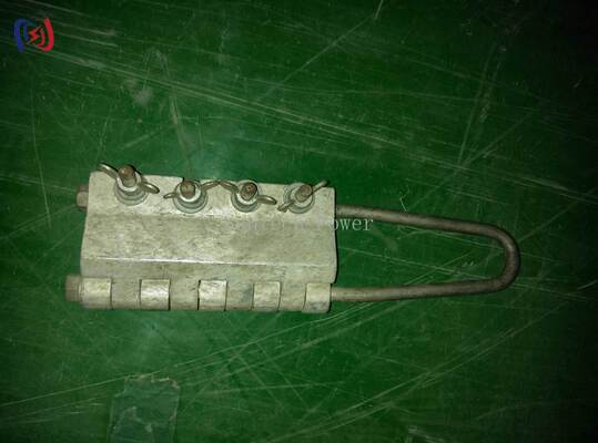 Bolt Type Anti Twist Steel Rope Gripper với tải trọng định số 20-100KN và đường kính áp dụng 7-24mm để nâng an toàn