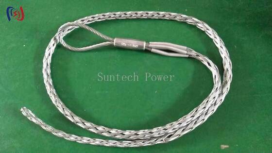 High-Tensile Stainless Steel Cable Mesh Sock Joint để giữ không gây hại trên cáp 12-150mm
