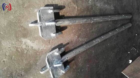 Bảng đầu chuyên nghiệp cho ba dây dẫn với tải trọng 100-180KN, hình học tam giác chính xác và hợp kim nhôm chống ăn mòn