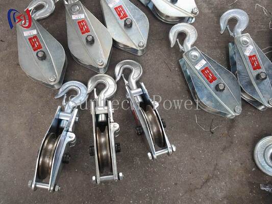 Hệ thống Palăng và Ròng Rọc Chuyên nghiệp cho Tải Nặng với Tải Trọng Định Mức 10-200KN trong các Dự án Xây dựng Điện