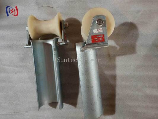 Professional D Series Cable Protection Roller ngăn ngừa tổn thương áo khoác cáp Giảm kéo ma sát Xây dựng bền