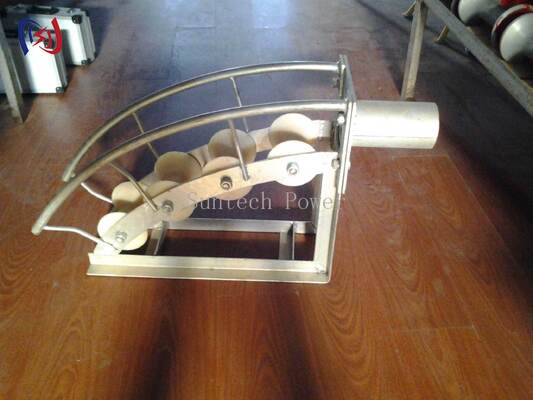 Máy cuộn bảo vệ lối vào cáp chuyên nghiệp C Series với đường kính ống 80-200mm cho kéo cáp chống ăn mòn và ma sát thấp