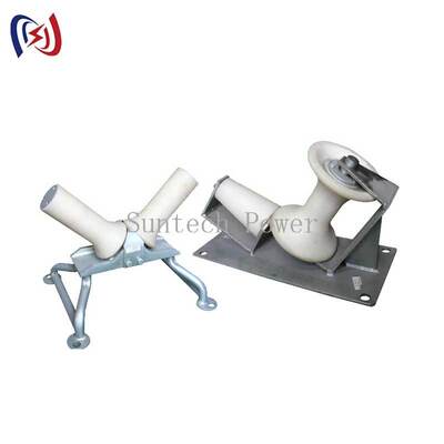10KN Heavy Duty Cable Turning Roller: Bảo vệ góc 90 độ cho lỗ cống