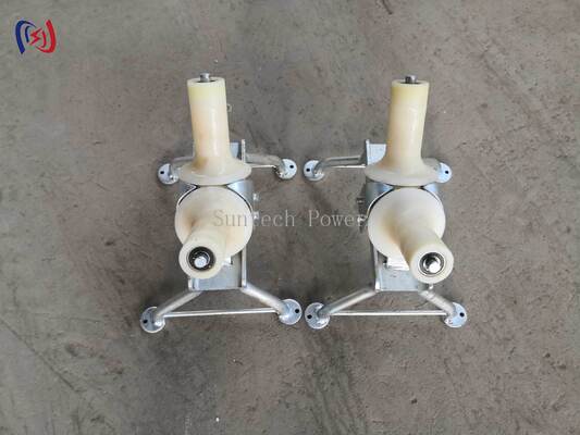 10KN Heavy Duty Cable Turning Roller: Bảo vệ góc 90 độ cho lỗ cống
