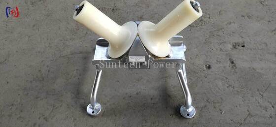 10KN Heavy Duty Cable Turning Roller: Bảo vệ góc 90 độ cho lỗ cống