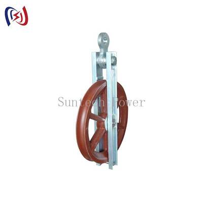 300KN tốc độ cao xoay pulley với thép Sheave giảm ma sát