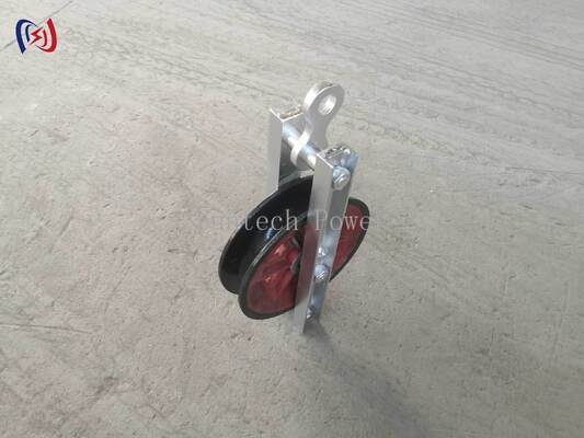 300KN tốc độ cao xoay pulley với thép Sheave giảm ma sát