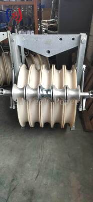 Đường dây xích lăn đất để lắp đặt OPGW.