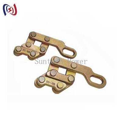 Come Along Clamp 10-30KN Năng lượng định số với 13-26mm Max mở cho GJ16-GJ300 dây chuyền truyền dây thép