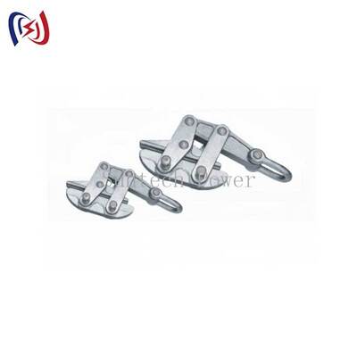 Anti Twist Steel Rope Gripper Come Along Clamp với tải trọng 50-200KN cho dây chuyền truyền tải 11-30mm