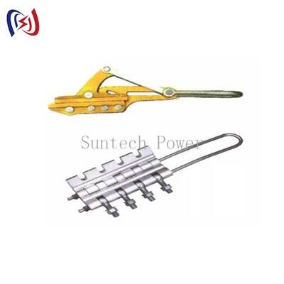 Clamp 8-20mm đường kính với tải trọng 16-45KN và trọng lượng 3,8-5,6KG cho dây chuyền truyền tải