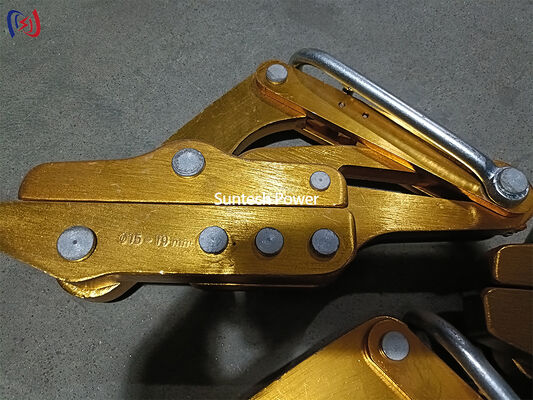 Clamp 8-20mm đường kính với tải trọng 16-45KN và trọng lượng 3,8-5,6KG cho dây chuyền truyền tải