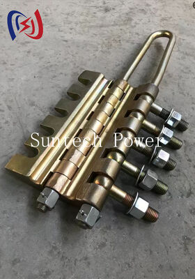 Bolt Type Anti Twist Steel Rope Gripper Come Along Clamp 20-100KN cho dây chuyền truyền dẫn với đường kính 7-24mm