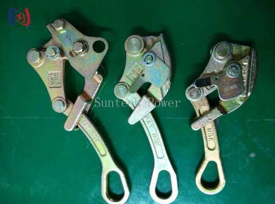 Universal Gripper Come Along Clamp cho dây chuyền truyền tải với 10-30KN Năng lượng định lượng, đường kính 2,5-32mm và trọng lượng 1,3-2,8kg