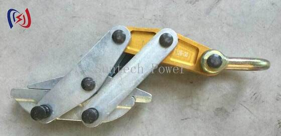 Anti Twist Steel Rope Gripper Come Along Clamp 50-200KN cho dây chuyền truyền tải 11-30mm