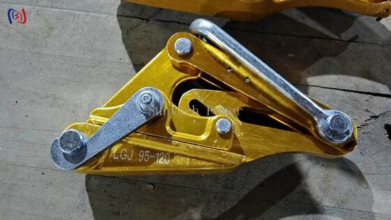 Hợp kim nhôm Clamp cùng với tải trọng 7-80KN và 14-48mm Max mở cho dây chuyền truyền tải