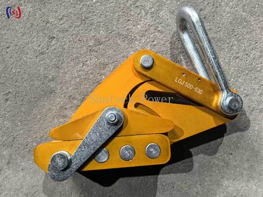 Hợp kim nhôm Clamp cùng với tải trọng 7-80KN và 14-48mm Max mở cho dây chuyền truyền tải