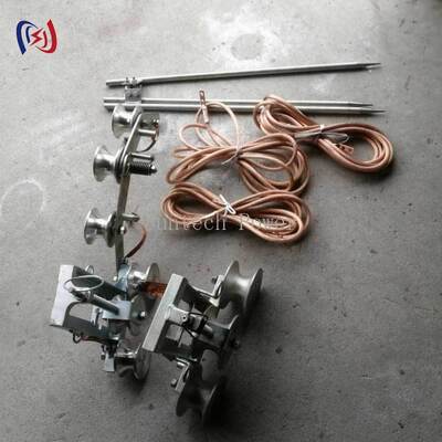 Khối nối đất dẫn 50mm đường kính đáy để loại bỏ điện gây ra với dòng điện tối đa 100A