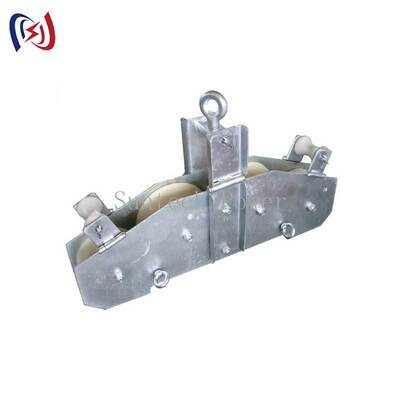 OPGW Stringing Block với tải trọng định số 10KN R570 Radius Bend cho lắp đặt cáp quang