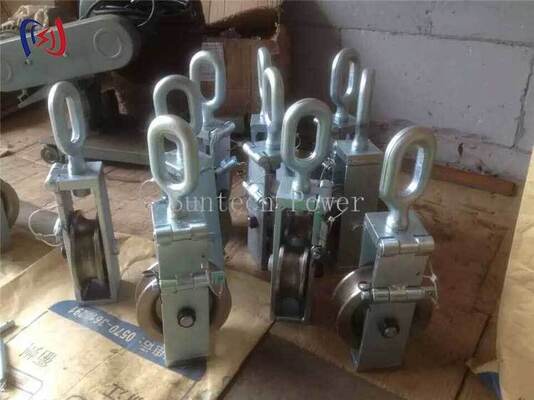 Khối dây dẫn với tải trọng định số 30-80KN và đường kính 140-180mm cho công việc đường dây trên không