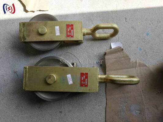Khối dây dẫn với tải trọng định số 30-80KN và đường kính 140-180mm cho công việc đường dây trên không