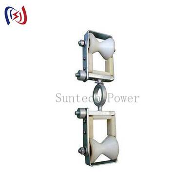 OPGW Stringing Block với tải trọng 2KN cho lắp đặt cáp sợi quang và thiết kế double sheave