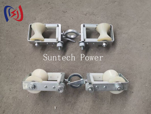 OPGW Stringing Block với tải trọng 2KN cho lắp đặt cáp sợi quang và thiết kế double sheave