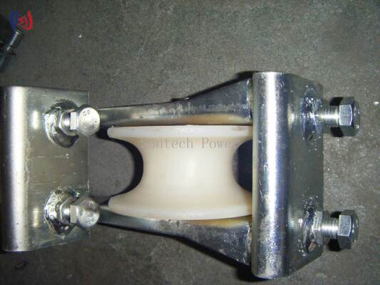 Khối dây đai đai hai cho các dây dẫn 25-400mm với tải trọng 5-20KN và khung thép kẽm