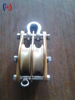 5-50KN Máy nâng cách nhiệt với tấm nhựa epoxy và MC Nylon Sheave cho công việc trực tuyến