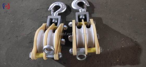 5-50KN Máy nâng cách nhiệt với tấm nhựa epoxy và MC Nylon Sheave cho công việc trực tuyến