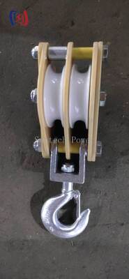 5-50KN Máy nâng cách nhiệt với tấm nhựa epoxy và MC Nylon Sheave cho công việc trực tuyến