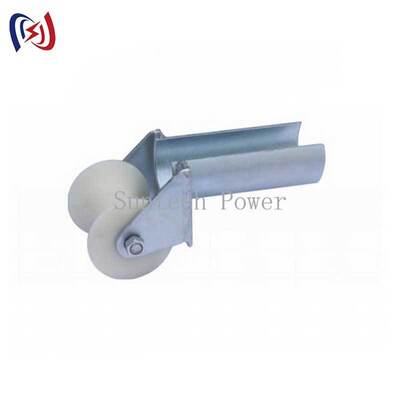 D Series Bell Mouth Cable Protection Entrance Roller 80-200mm với bánh xe MC Nylon để nhập dây cáp mịn