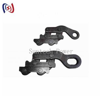 Tương tự đất sợi Gripper Come Along Clamp với 13-26mm Max mở và 10-30KN Đánh giá tải cho đồng thời Twin-Wire Grip