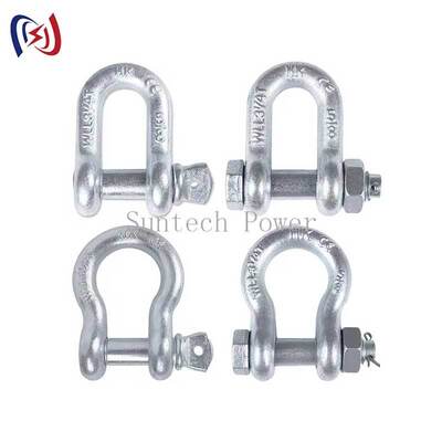 Tải Cẩu Thép Hợp Kim Có Khóa Chốt và Mạ Kẽm Nhúng Nóng cho Tải Trọng Định Mức 300KN