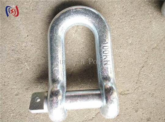 Tải Cẩu Thép Hợp Kim Có Khóa Chốt và Mạ Kẽm Nhúng Nóng cho Tải Trọng Định Mức 300KN