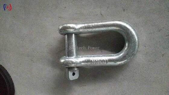 Tải Cẩu Thép Hợp Kim Có Khóa Chốt và Mạ Kẽm Nhúng Nóng cho Tải Trọng Định Mức 300KN