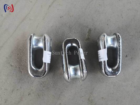 Các khớp cố định cho các đường truyền điện với tải trọng định số 10-250KN Xây dựng thép hợp kim và kết thúc kẽm nóng