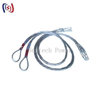 Các khớp dây chuyền lưới cáp với tải trọng theo định số 10-30KN và nắm giữ đồng nhất 360 ° cho các kết thúc đường truyền với lớp phủ kẽm nóng