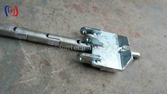 Bảng đầu cho dây dẫn ba bó với tải định mức 100-180KN Hợp kim nhôm cao cấp và xử lý bề mặt Anodized