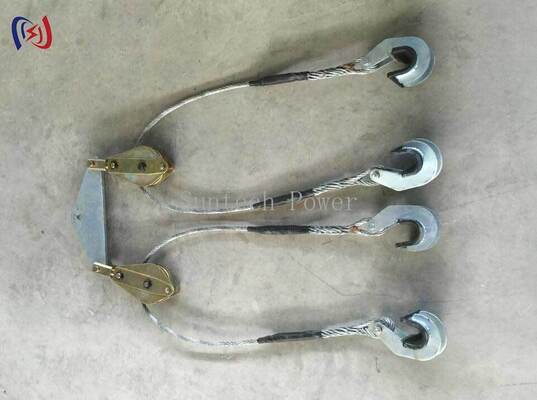 Máy nâng dây dẫn nhiều gói dòng ST cho 2-8 dây dẫn với tải trọng định số 24-320KN và khung hợp kim nhôm