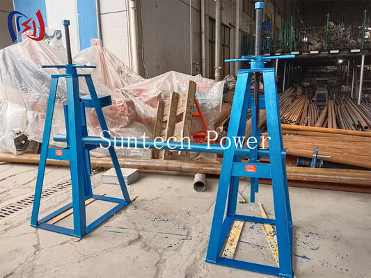 Đứng cuộn đơn giản hạng nặng với tải trọng định số 10-50KN và điều chỉnh chiều cao 450-1300mm cho cuộn cáp