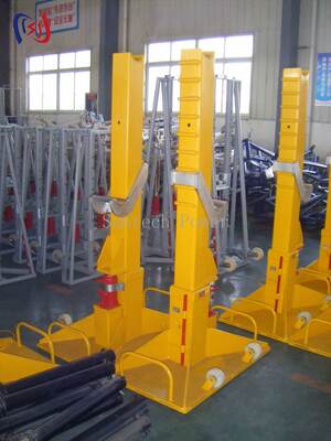 Chân đỡ tang cáp thủy lực SI-30 Tải trọng 300KN Dung lượng cuộn cáp 5000mm