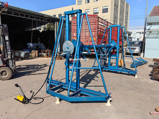 Chân đỡ tang cáp thủy lực SI-30 Tải trọng 300KN Dung lượng cuộn cáp 5000mm
