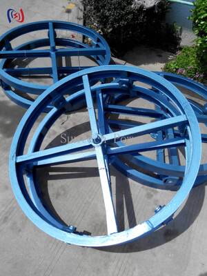 Giá đỡ cuộn cáp dọc với Tải trọng định mức 10-70KN và Thiết kế dọc Tiết kiệm không gian cho cuộn 500-1500mm