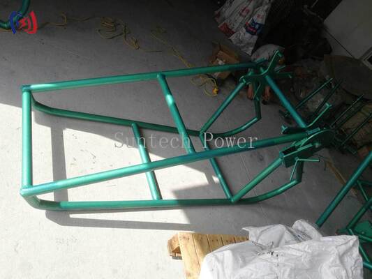 Đứng dây thừng thép galvanized hạng nặng với lắp ráp mô-đun và xoay vòng vòng bi kín để lưu trữ dây thừng công nghiệp